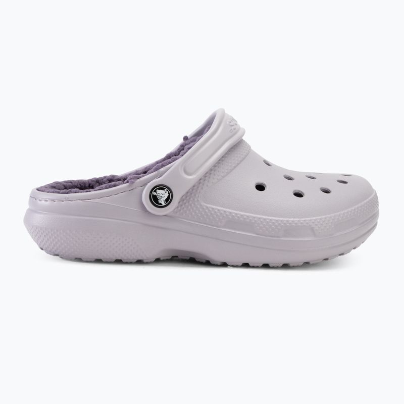 Шльопанці Crocs Classic Lined Clog mauve mist/mauve mist 3