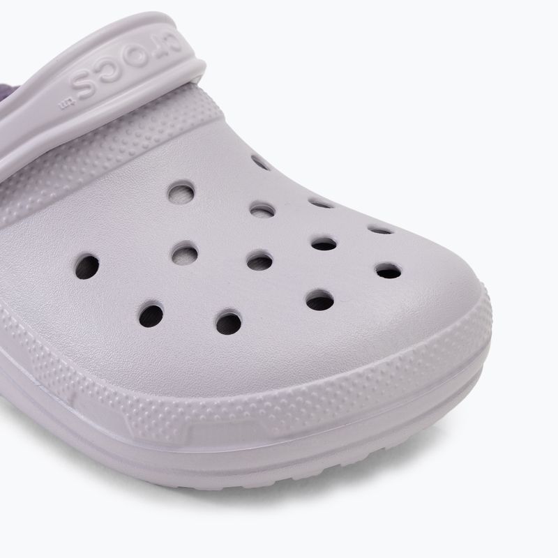 Шльопанці Crocs Classic Lined Clog mauve mist/mauve mist 8