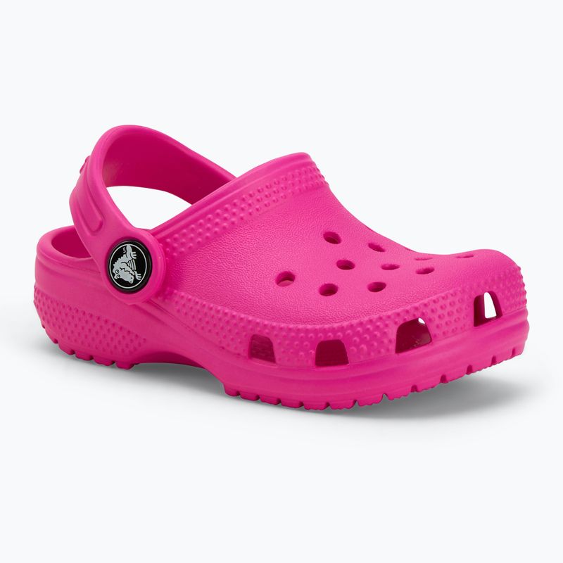 Шльопанці дитячі Crocs Classic Clog Toddler pink crush 2