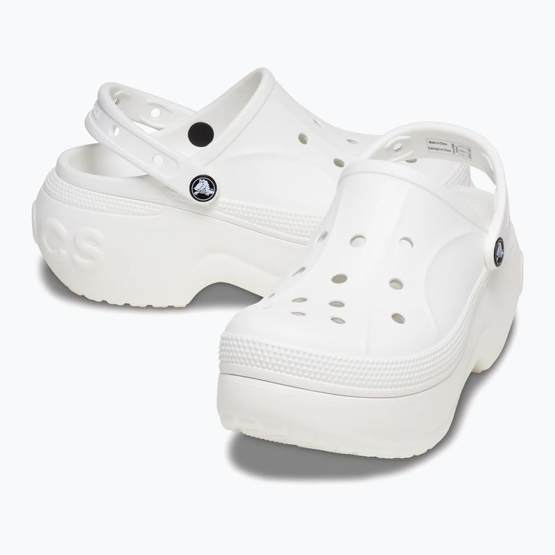 Шльопанці жіночі Crocs Bella white 6