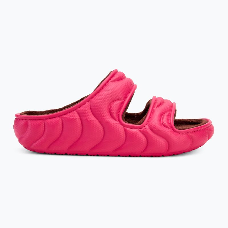 Шльопанці Crocs Classic Cozzzy Overpuff Sandal dragonfruit 2