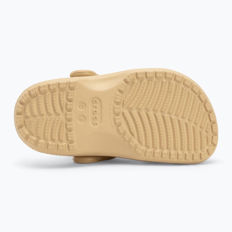 Шльопанці дитячі Crocs Classic Clog Toddler wheat 5