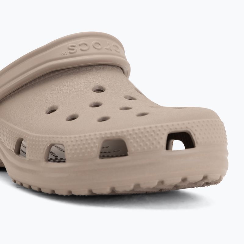 Шльопанці Crocs Classic taupe 8
