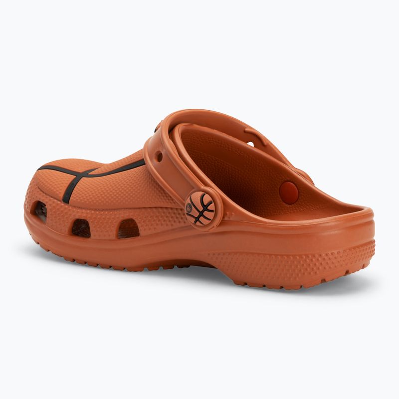 Шльопанці дитячі Crocs Classic Basketball Clog K sienna 4