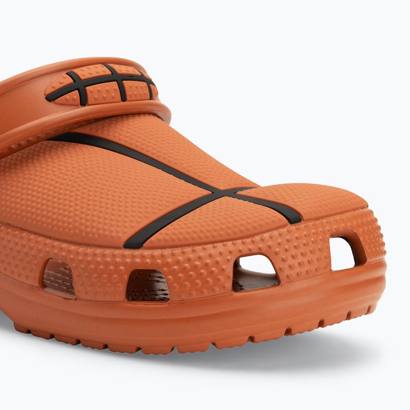 Шльопанці дитячі Crocs Classic Basketball Clog K sienna 8
