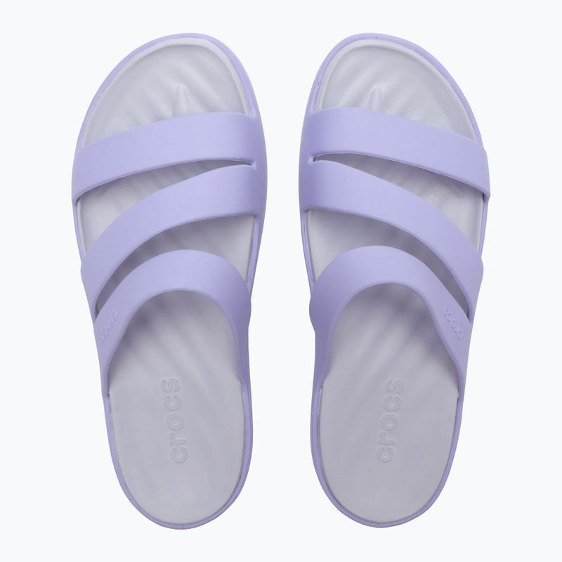 Шльопанці Crocs Getaway Strappy mystic purple 2