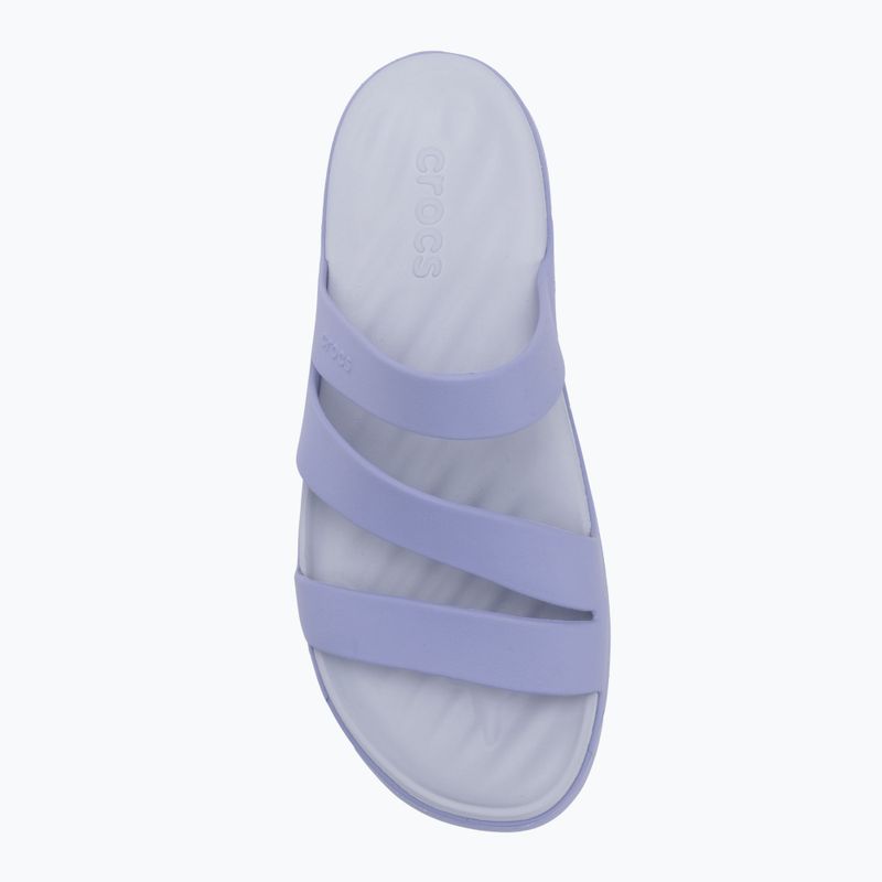 Шльопанці Crocs Getaway Strappy mystic purple 5