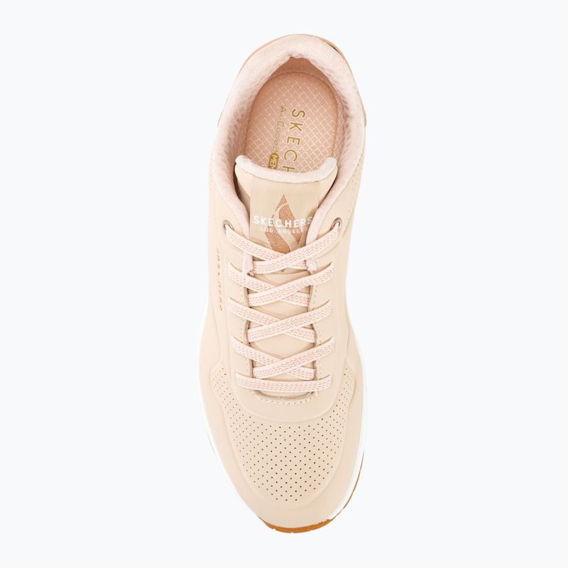 Черевики жіночі SKECHERS Uno Shimmer Away beige 7