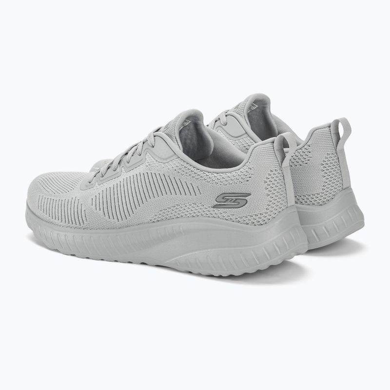 Черевики жіночі SKECHERS Bobs Squad Chaos Face Off light gray 3