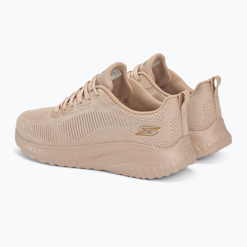 Черевики жіночі SKECHERS Bobs Squad Chaos Face Off beige 3