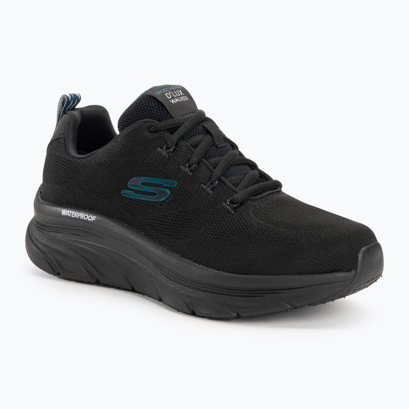 Кросівки чоловічі SKECHERS D'Lux Walker Get Oasis black/teal