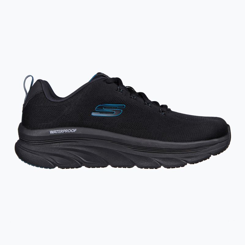 Кросівки чоловічі SKECHERS D'Lux Walker Get Oasis black/teal 7