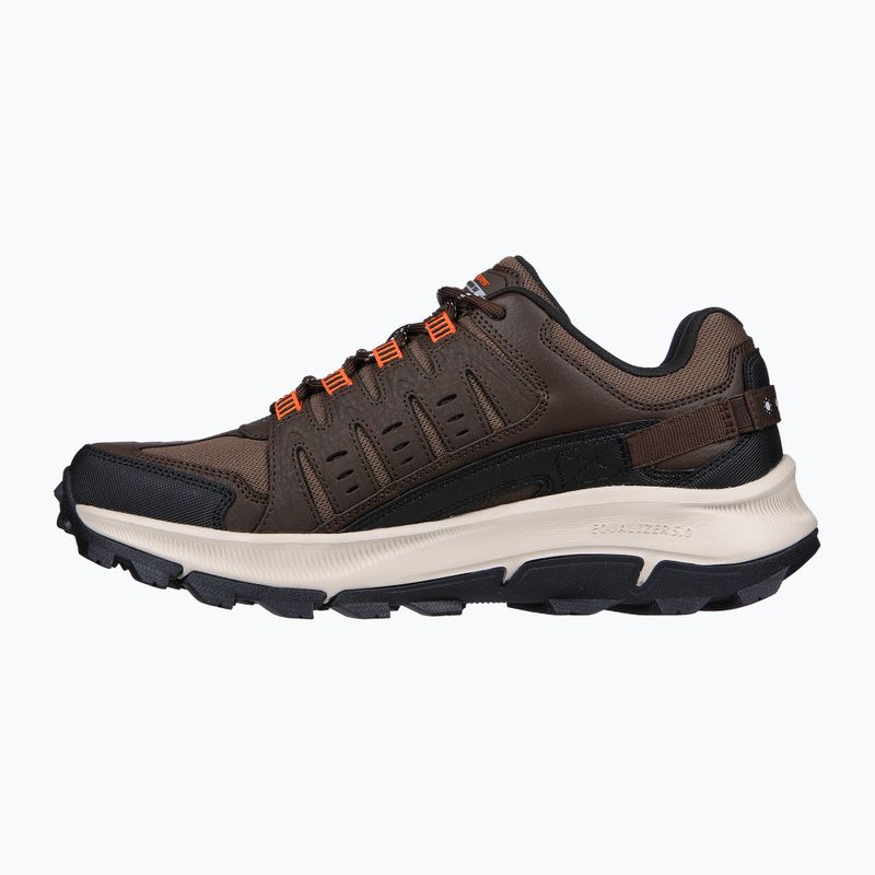 Чоловічі трекінгові кросівки SKECHERS Equalizer 5.0 Trail Solix коричнево-помаранчеві 9