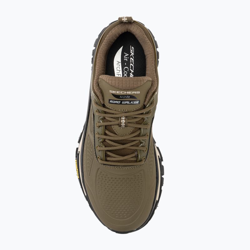 Кросівки чоловічі SKECHERS Arch Fit Road Walker Recon olive/black 5