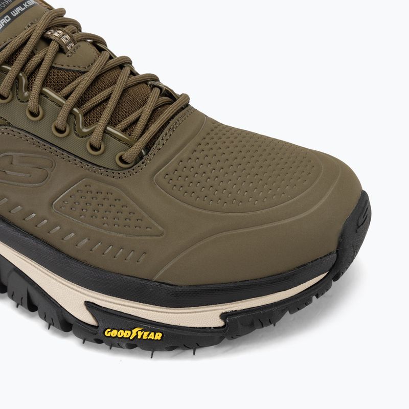 Кросівки чоловічі SKECHERS Arch Fit Road Walker Recon olive/black 7