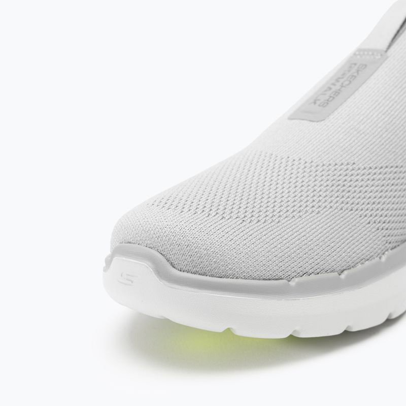 Кросівки чоловічі SKECHERS Slip-ins Go Walk 6 Easy On grey/grey/green 7