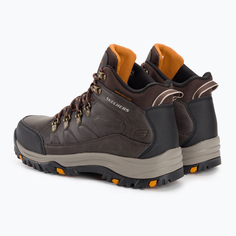 Взуття трекінгове чоловіче SKECHERS Relment Dagget chocolate 3