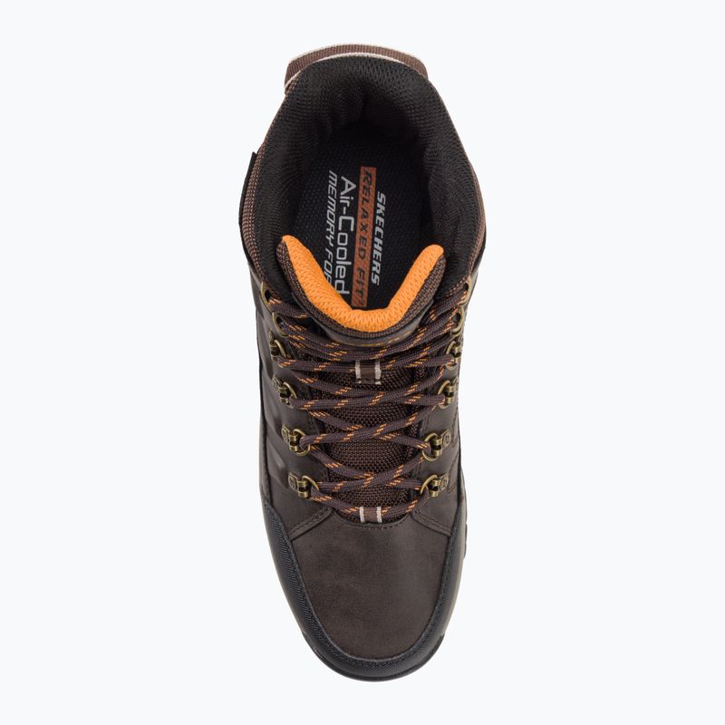 Взуття трекінгове чоловіче SKECHERS Relment Dagget chocolate 6