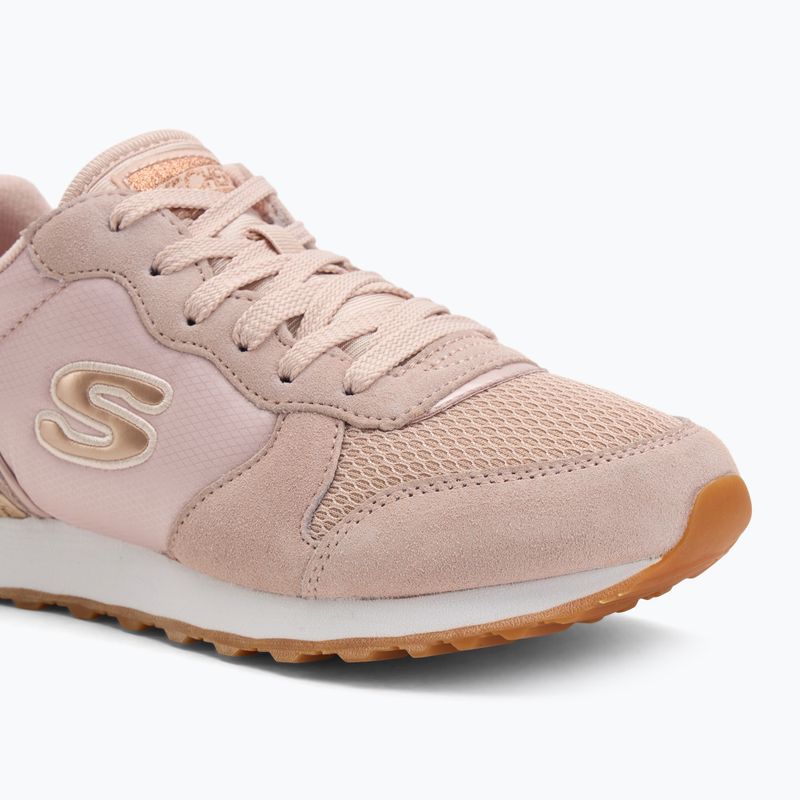 Кросівки жіночі SKECHERS Og 85 Goldn Gurl blush suede/mesh trim 7