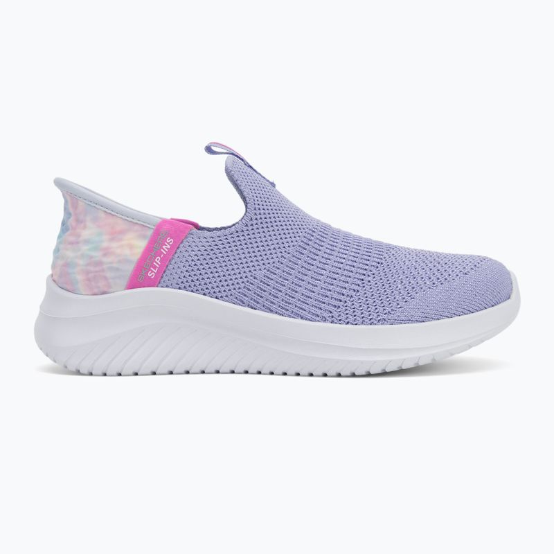 Кросівки дитячі SKECHERS Slip-Ins Ultra Flex 3.0 lavender/multi 2