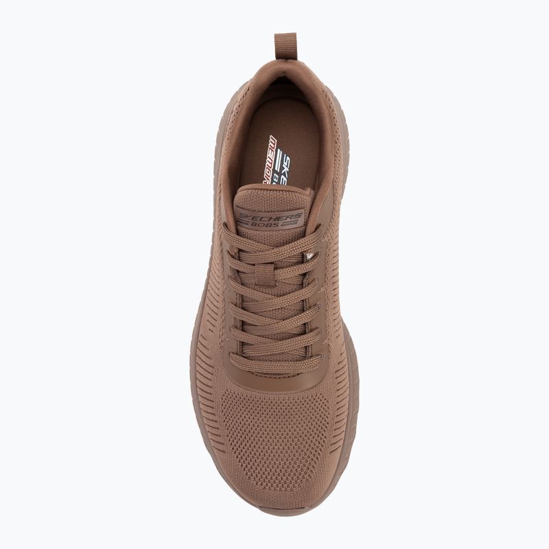 Кросівки жіночі SKECHERS Bobs Squad Chaos Face Off pink 5