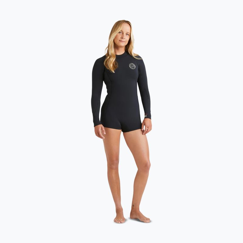 Гідрокостюм жіночий Billabong 2/2 mm Spring Fever Natural Back Zip LS Spring Wetsuit black 2