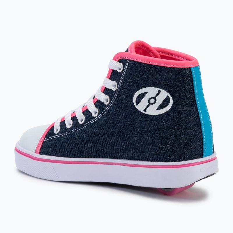 Роликові кросівки дитячі Heelys Veloz denim/rainbow 3