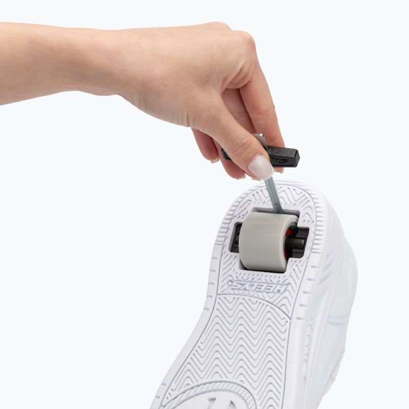 Роликові кросівки дитячі Heelys Rezerve Low white/white 9