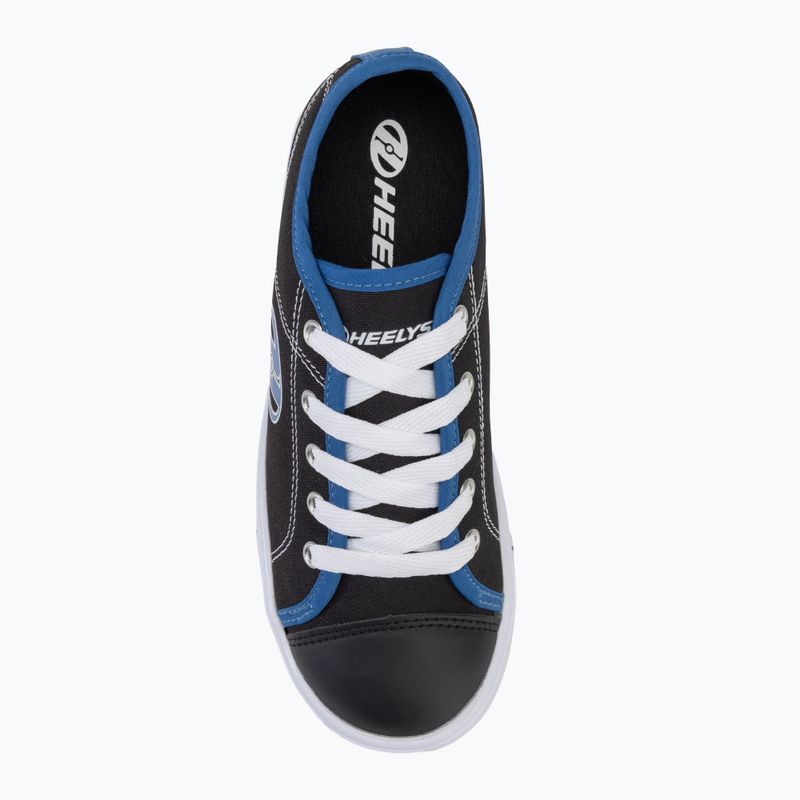 Роликові кросівки дитячі Heelys Classic X2 black/white/blue 6