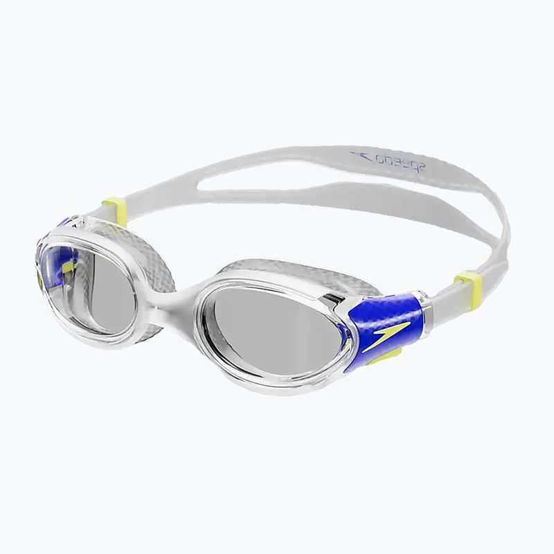 Дитячі окуляри для плавання Speedo Biofuse 2.0 Junior прозорі/сині