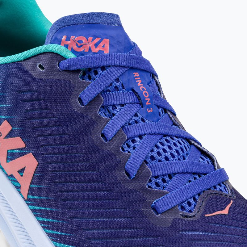 Кросівки для бігу жіночі HOKA Rincon 3 блакитні 1119396-BBCRM 9