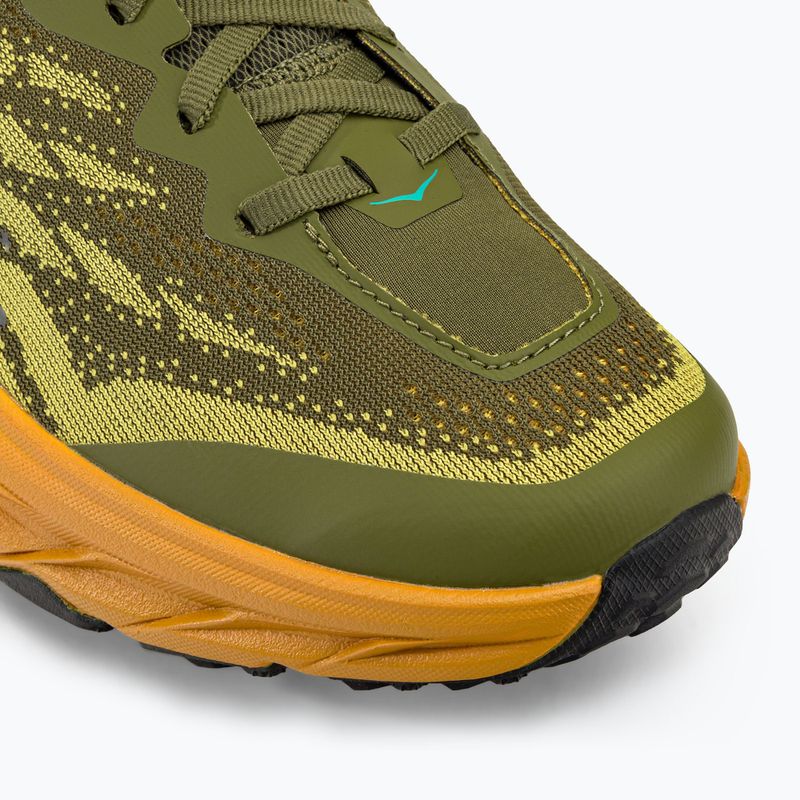 Кросівки для бігу чоловічі HOKA Speedgoat 5 зелено-жовті 1123157-APFR 7