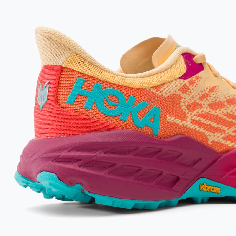 Кросівки для бігу чоловічі HOKA Speedgoat 5 impala/flame 9