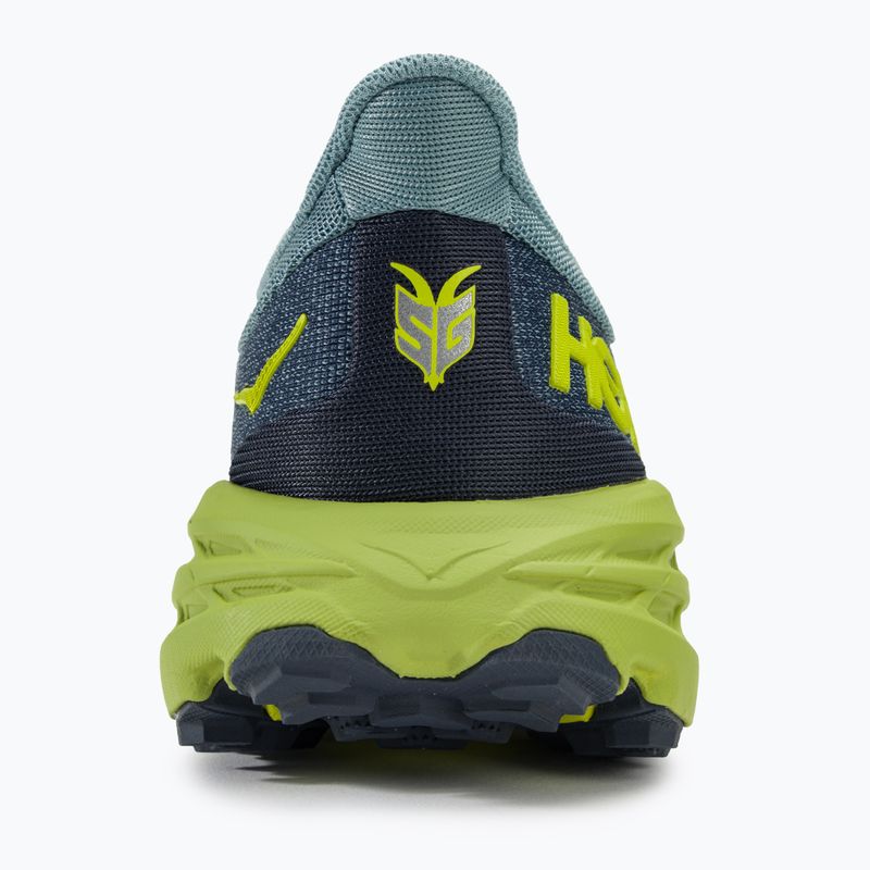 Чоловічі кросівки HOKA Speedgoat 5 stone blue / dark citron 6