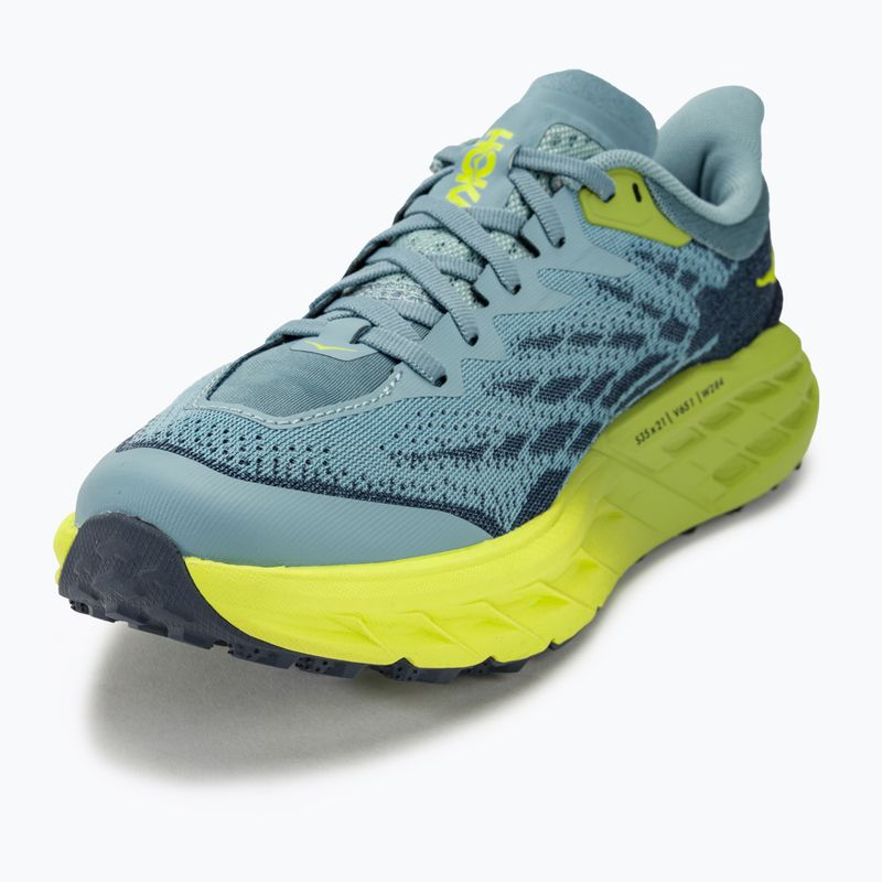 Чоловічі кросівки HOKA Speedgoat 5 stone blue / dark citron 7