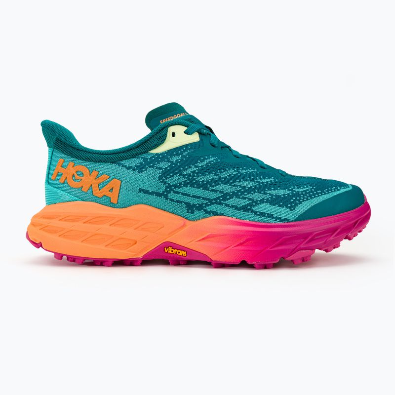 Кросівкі для бігу жіночі HOKA Speedgoat 5 deep lake/ceramic 2