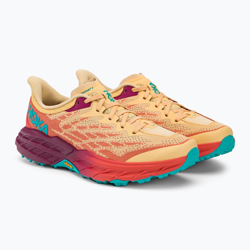 Кросівки для бігу жіночі HOKA Speedgoat 5 impala/flame 1123158-IFLM 4