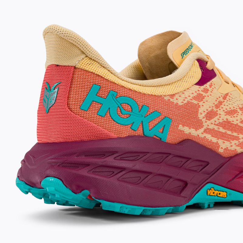 Кросівки для бігу жіночі HOKA Speedgoat 5 impala/flame 1123158-IFLM 9