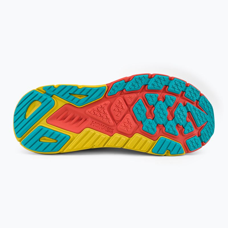 Кросівки для бігу чоловічі HOKA Arahi 6 чорні 1123194-BFLM 6