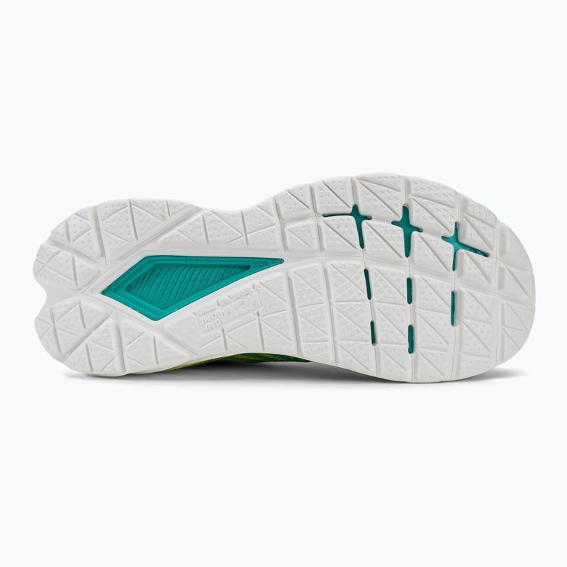 Кросівки для бігу жіночі HOKA Mach 5 блакитно-жовті 1127894-CEPR 6