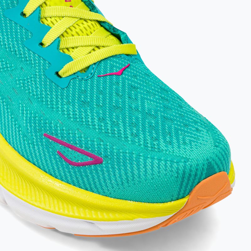 Кросівки для бігу чоловічі HOKA Clifton 9 зелені 1127895-CEPR 8