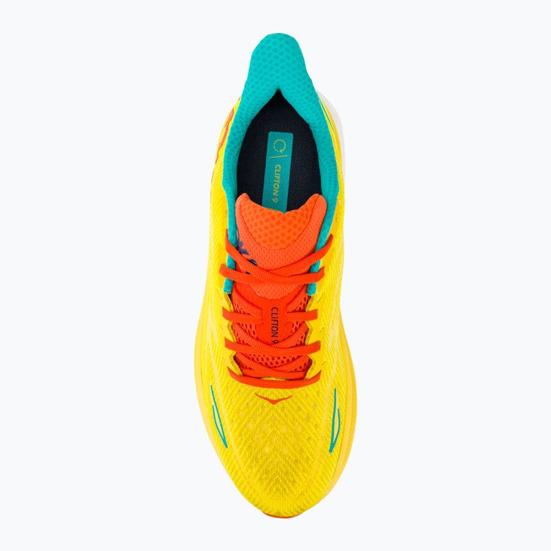 Черевики для бігу чоловічі HOKA Clifton 9 Поясsion fruit/maize 6