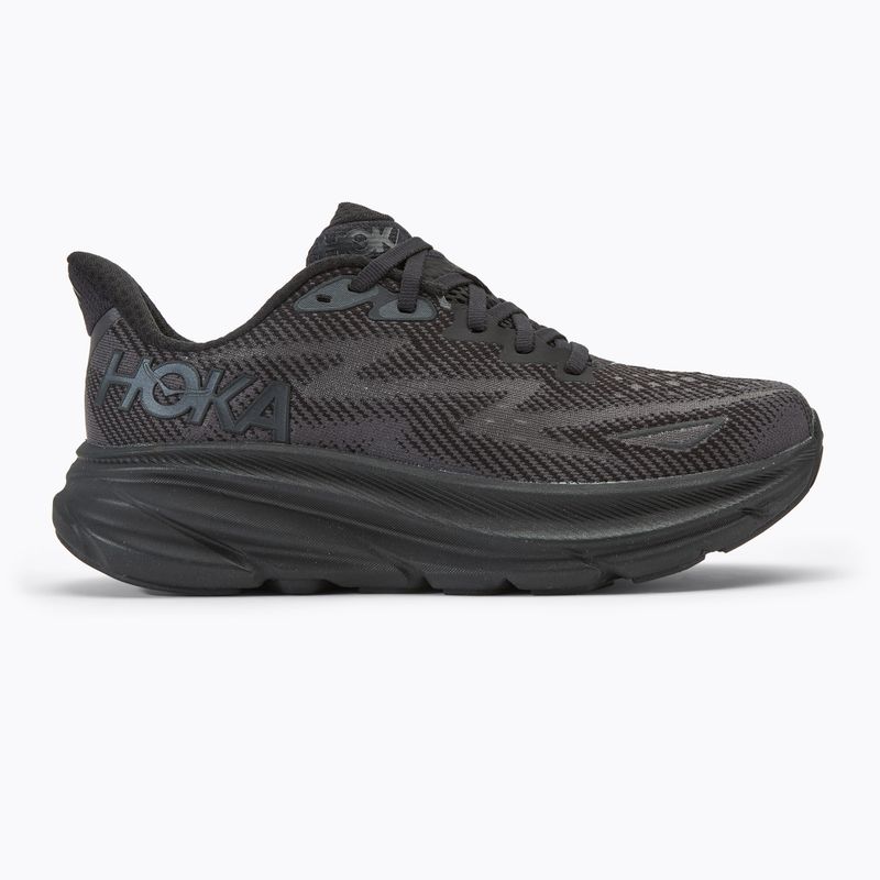 Кросівки для бігу жіночі HOKA Clifton 9 black/black 2