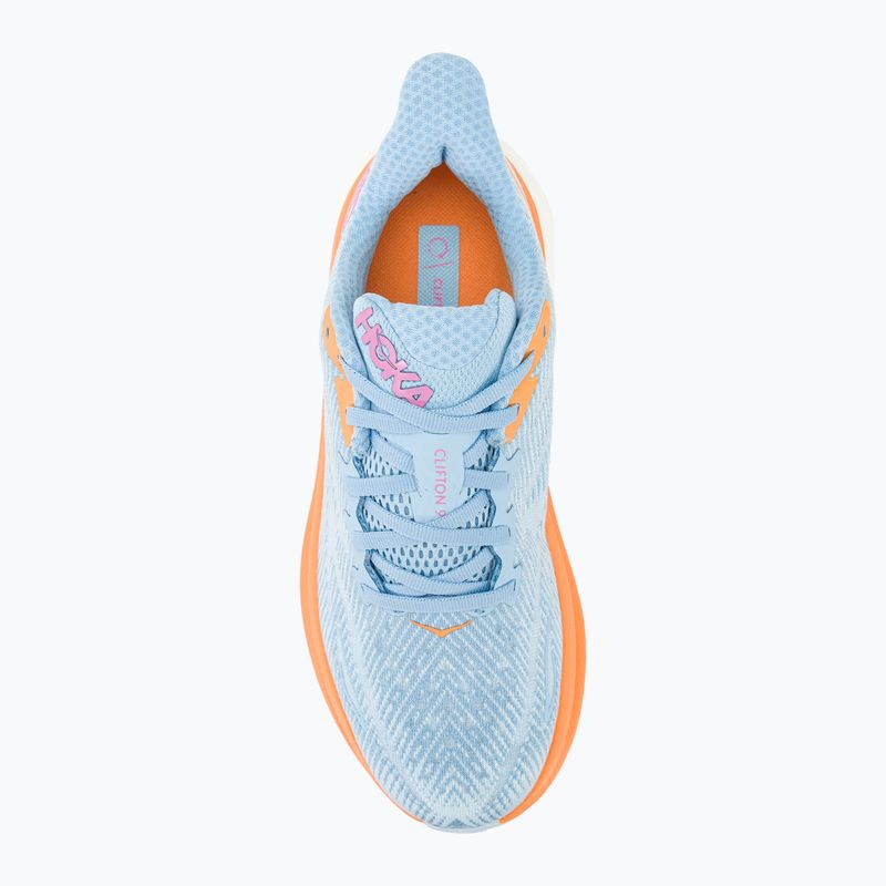 Черевики для бігу жіночі HOKA Clifton 9 airy blue/ice water 6