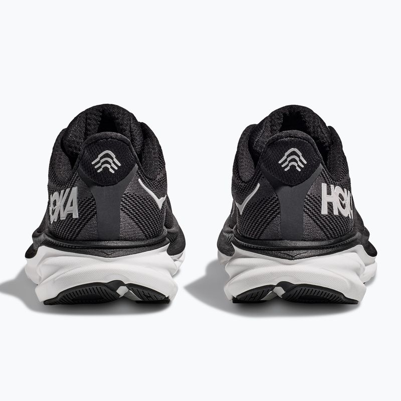 Кросівкі для бігу жіночі HOKA Clifton 9 black/white 13