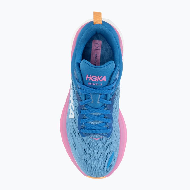 Кросівки для бігу жіночі HOKA Bondi 8 coastal sky/all aboard 6