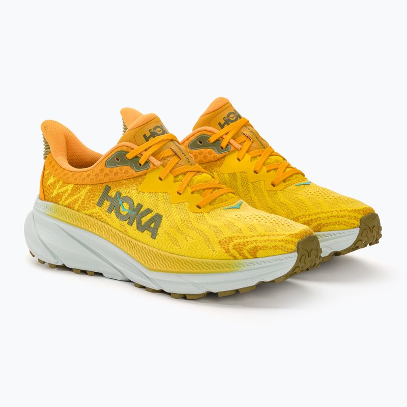 Кросівки для бігу чоловічі HOKA Challenger ATR 7 passion fruit/golden yellow 4