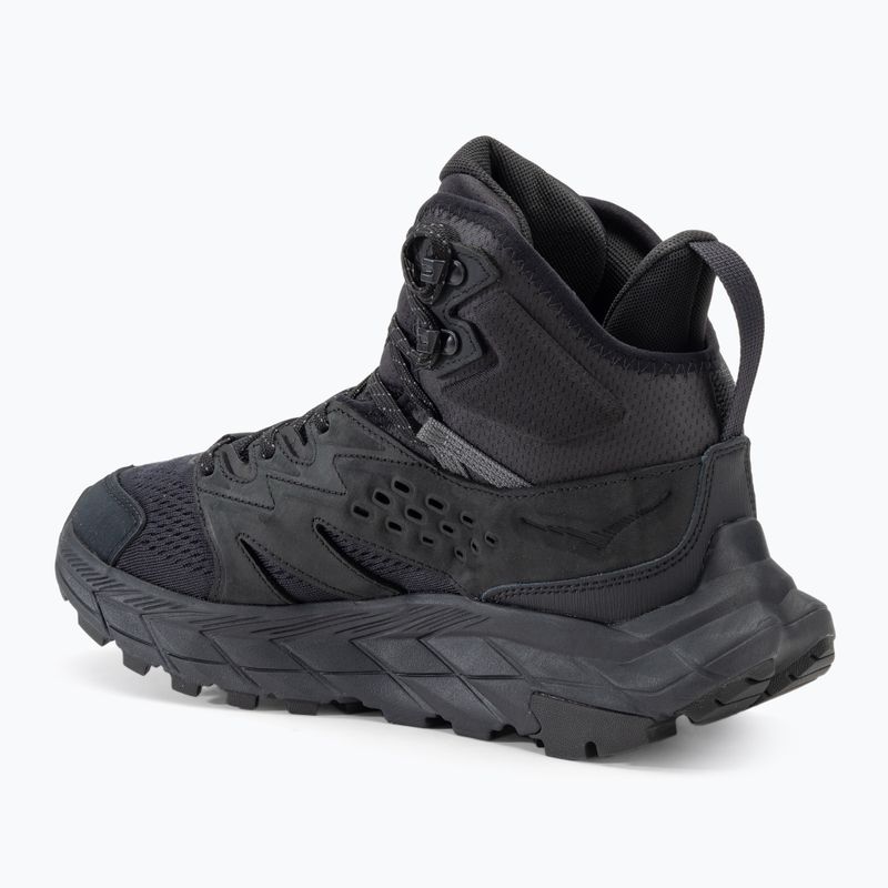 Кросівки трекінгові чоловічі HOKA Anacapa Breeze Mid black/black 3