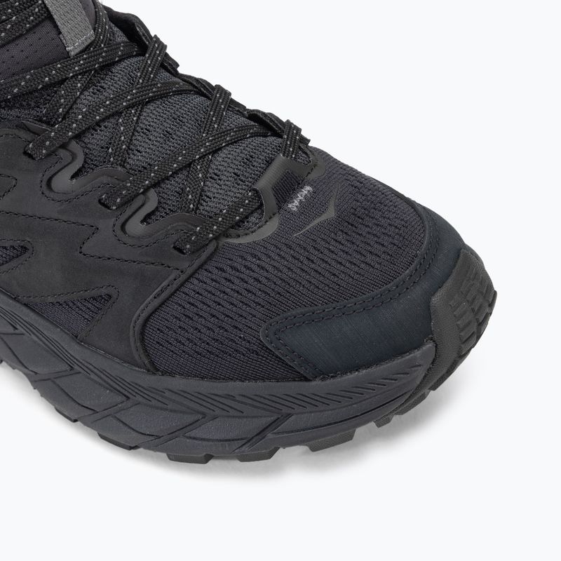 Кросівки трекінгові чоловічі HOKA Anacapa Breeze Mid black/black 7