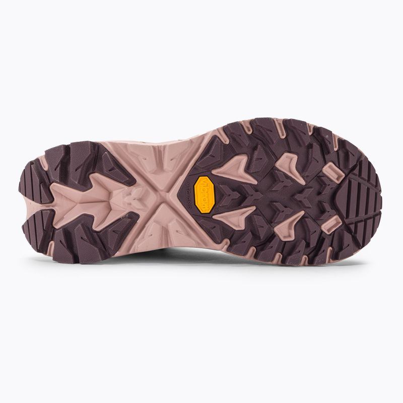 Жіночі трекінгові черевики HOKA Anacapa Breeze Mid родзинки/блідо-лілові 6